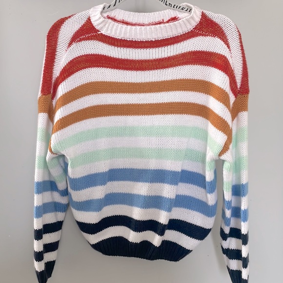 Rainbow Amazon Sweater - Picture 2 of 3